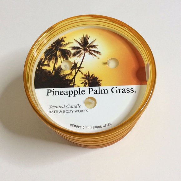 Bath and Body Works Candle 3 Wick Pineapple Citrus
